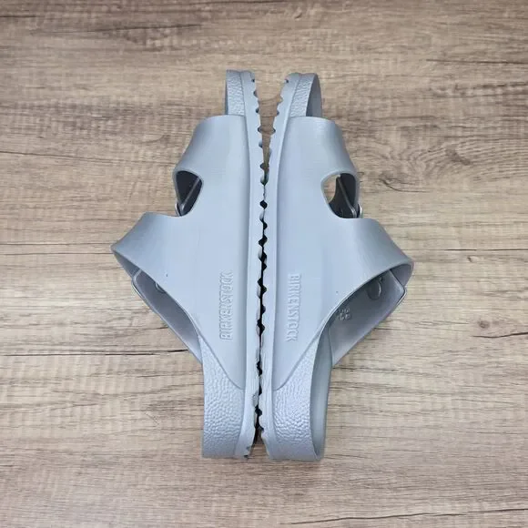 Birkenstock Arizona Eva Women’s Size 7 Silver Double Buckle Sandals - Picture 6 of 9